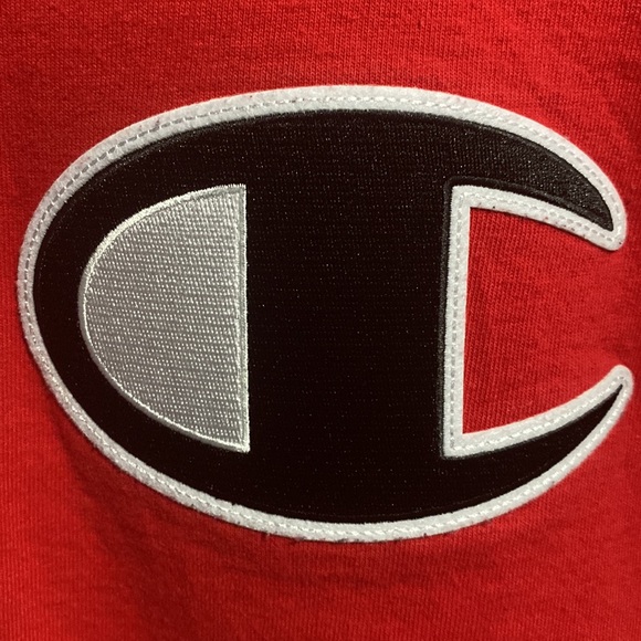 Champion tee red. Worn 3 times! - Picture 3 of 6